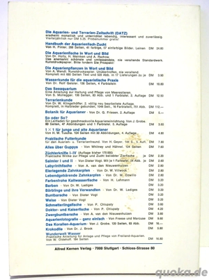 Buch - Krankheiten der Aquarienfische - Prof. Reichenbach-Klinke - 1968 Bild 3