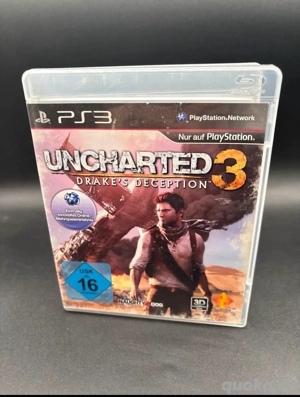 Sony PS3 Uncharted 3 Drakes Deception Spiel + OVP + Anleitung