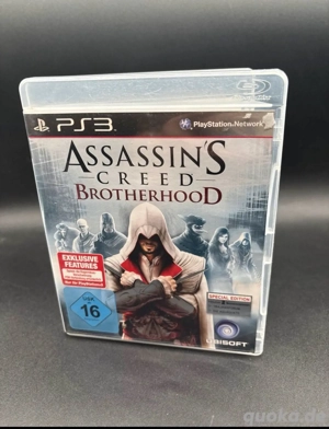 Sony PS3 Assasins Creed Brotherhood Spiel + OVP + Anleitung 