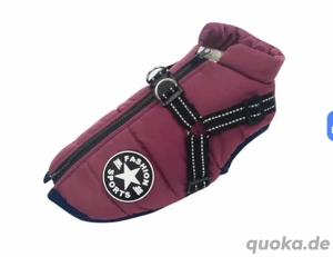 Hundemantel warm lila 5XL neu