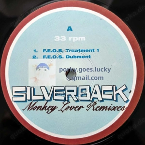 Silverback - Monkey Lover Remixes 2002 12" Vinyl Hard House, Hard Trance Bild 5