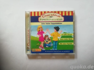 Omas schönste Fingerspiellieder - Zehn kleine Zappelmänner - CD