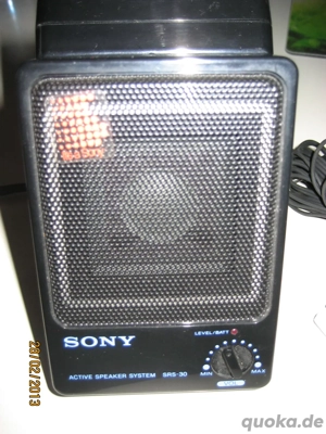 Sony Aktiv Mini Lautsprecher für Walkman usw.