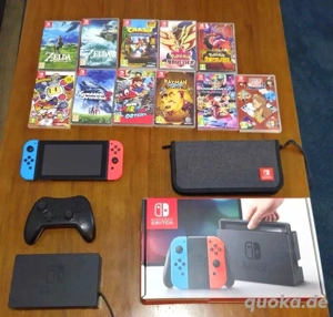 nintendo switch 1 spiele mit 11 sammlung videospiele mit tasche und Verpakung 