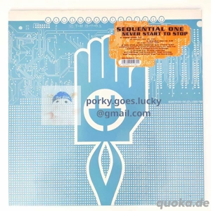 Sequential One - Never Start To Stop 1996 12" Vinyl Hard Trance