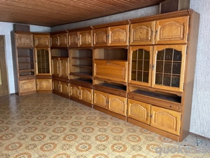 Wohnwand Eiche Rustikal