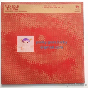 Alex Gold   L.A. Today 2003 12" Vinyl Trance, House