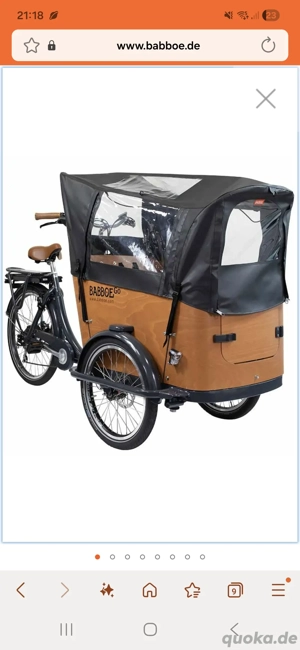 babboe Go Mountain Lastenrad Fahrrad