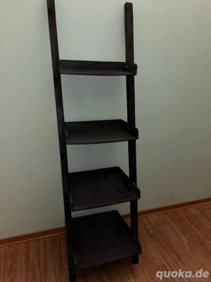 Leiterregal mit 4 Böden