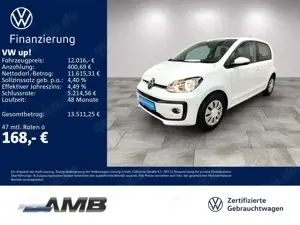 Volkswagen up! 1.0 Navi/Sitzhzg/Climatronic/4Türen