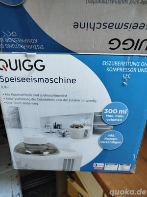 Speiseeismaschine QUIGG