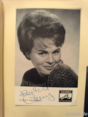 Autogramme und Schallplatten