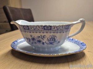 Seltmann Weiden Sauciere - Serie Bavaria Dorothea Chinablau