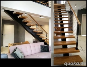 Metalltreppe Treppe, Geländer, Balustraden,Vordach, Schmiedeeisen, Tore, Zäune