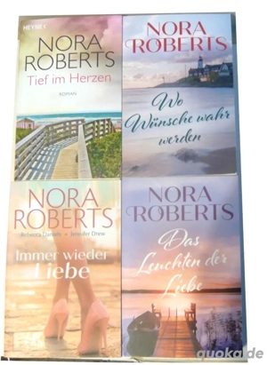 Nora Roberts 4 Romanbücher Top Zustand
