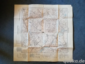 Meßtischblatt 2067 - topografische Karte - Falkenhagen ( Pommern ) - Messtischblatt