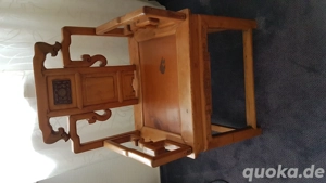 Chinesischer Massivholzsessel