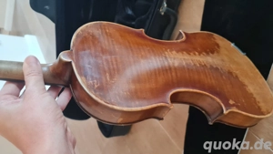 4   4 Geige mit Koffer und Bogen