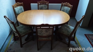 Esstisch mit 6 Stühlen