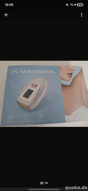 IPL Haarlentfernung Laser Neu