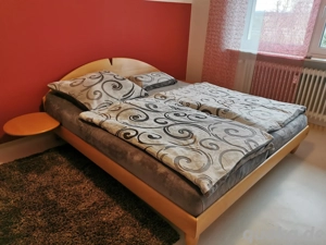 Bett 180 cm x 200 cm - Buche massiv, Marke RUF - 