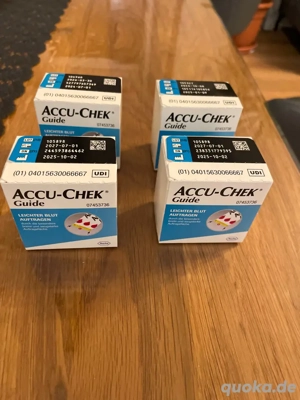 Akku Chek Guide Teststreifen 4 Packungen 
