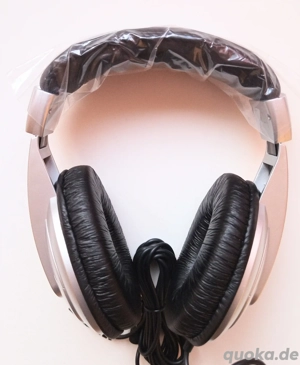 NEU, Kapsel Kopfhörer mit Kabel und Klinkenstecker 