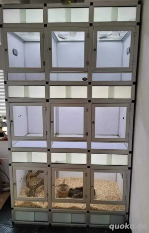 Terrariumanlage Aluminium Stecksystem