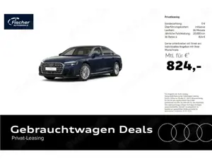 Audi A8 60 TFSI e quattro P-Dach/19''/360/HUD/BO