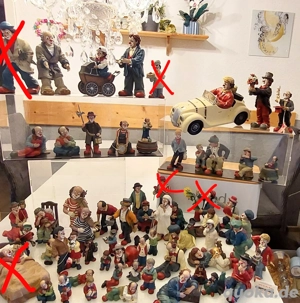 GildeGilde Clowns 10-75  , Figuren Handbemalt