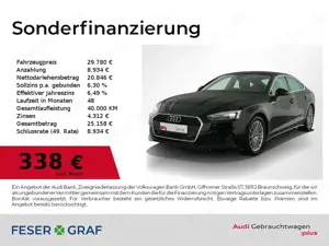 Audi A5 Sportback 40 TDI S tronic HUD,Navi,Leder