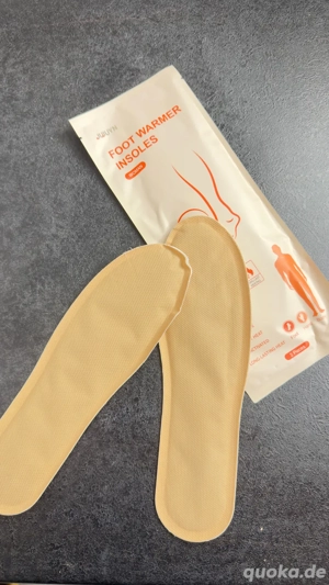 Fuß-Sohlenwärmer 1 Paar Einheitsgröße Wohltuende Wärme Schuhsohlen 