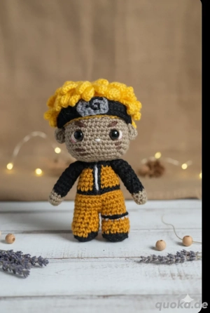 Naruto Amigurumi Figur Fan Artikel Handarbeit gehäkelt Neu  Bild 2