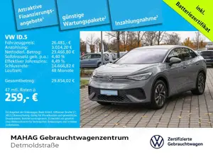 Volkswagen ID.5 Pro CCS Navi LED Keyless Alu19HamarGRAPHITE