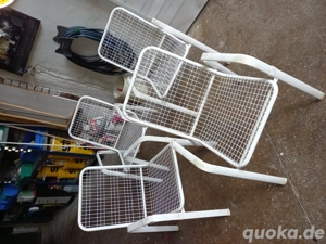 4 X schöne gärten stuhle je, Bild 5