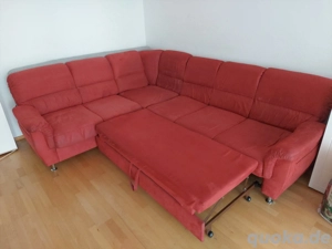 Verschenke ausklappbare Couch Sofa Eck-Couch Schlaf-Couch - NICHTRAUCHER