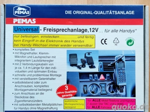 Freispreecheinrichtung fur 12 Volt-KFZ incl. Versand