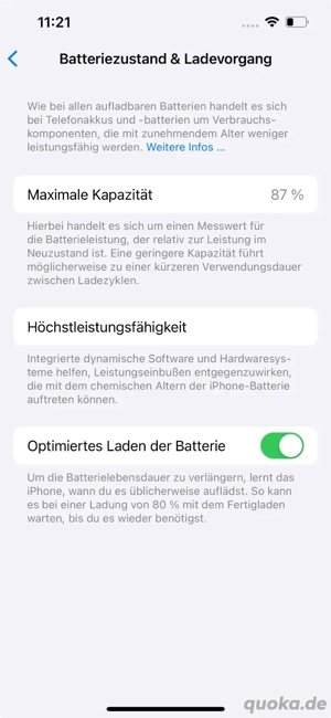 iPhone 13pro 128GB_gold_Batterie Kapazität: 87% !!!_Sehr guter Zustand ! Bild 3