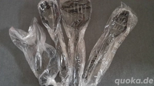 4 Küchenhelfer aus Kunststoff neu