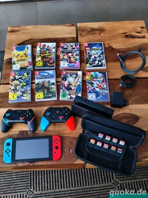 nintendo switch Generation 1 spiele mit 8 sammlung videospiele + verpakung und tasche 