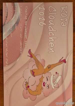 Ticket Rosa Wölkchen