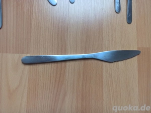Besteckset Besteck Messer Gabel Löffel einfach Metall Essen