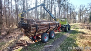 Holztransport Rückewagen 