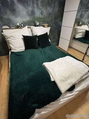 Ikea Bett Malm mit extra Stauraum |140 x 200 cm | Doppelbett Holz