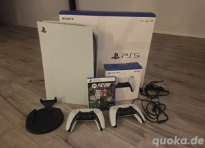 sony Playstation 5 spiele mit 2 controller + fc25 videospiele 