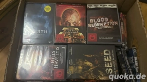 Verkaufe hier meine Blu-ray und DVD Sammlung 150 Stück mit verschiedenen Filmen.