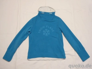 Fleece-Pulli Crane Gr. 158 164 türkis Ski-Funktions-Shirt Girls 