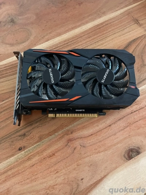 Gigabyte GV-N105TOC-4GD GeForce GTX 1050 Ti OC Grafikkarte 4 GB GDDR5 16 x PCI-Express
