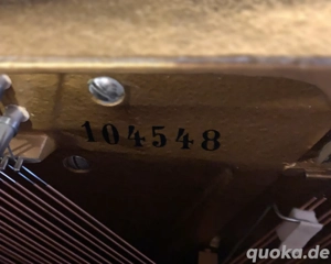 Grotrian-Steinweg Klavier - Modell 110 in Nußbaum - Baujahr 1969 Bild 2