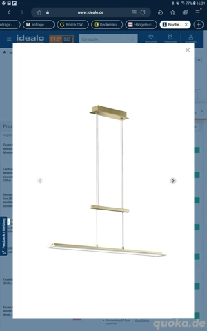 Hängelampe abzugeben 